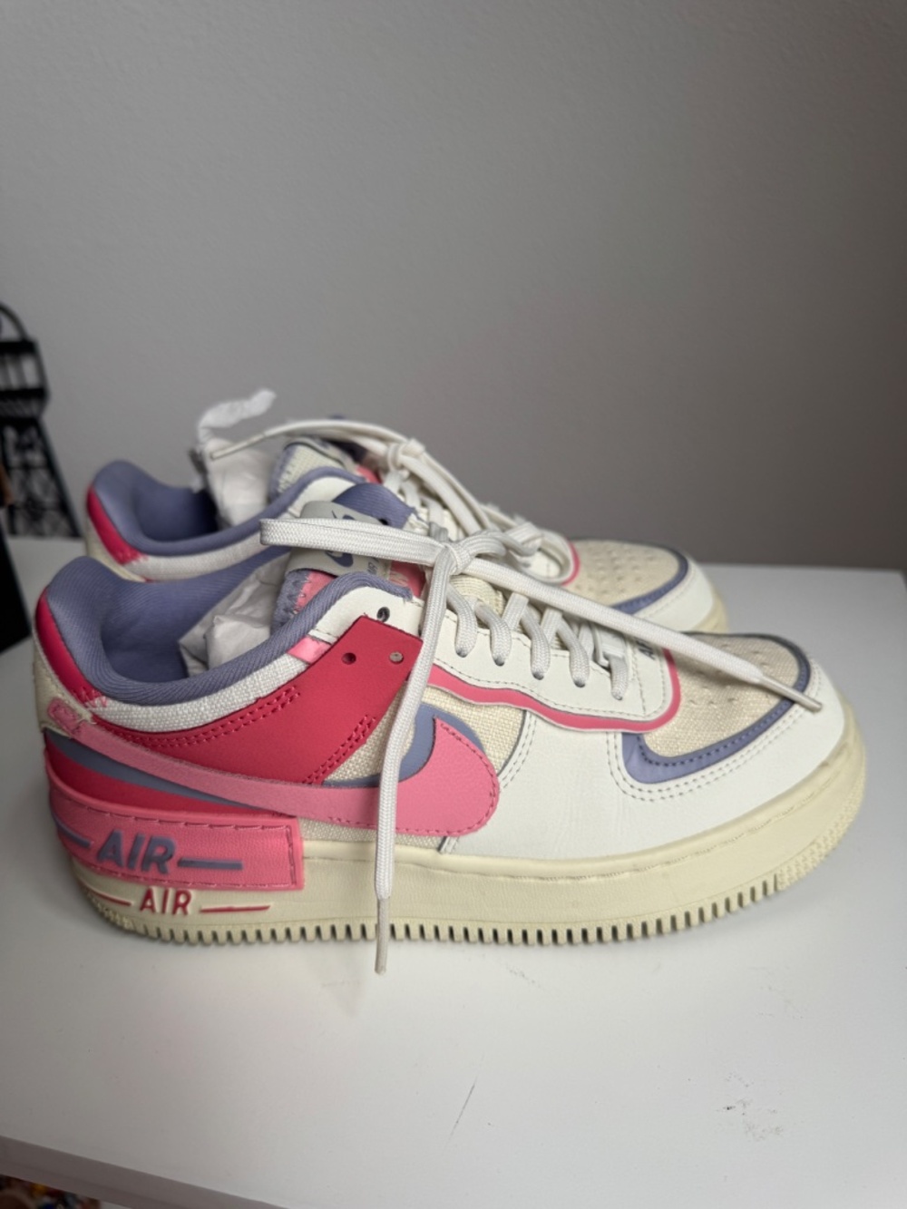 Nike Air Force 1 Shadow "Coconut Milk" sneakers Sz 6,5 with box - Picture 9 of 16